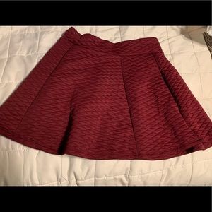 Maroon skirt 🌺